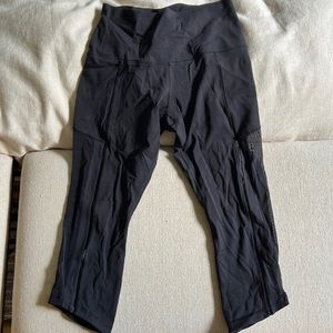 Lululemon Mesh Cropped Leggings